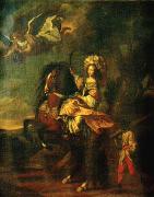 Allegorical painting of Maria Cristina of France